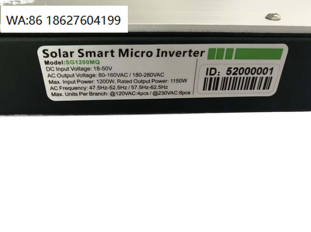 Micro Inverter 1400W Solar Grid Tie - 1000W 1200W 1400W Şebeke Bağlantılı Mikro