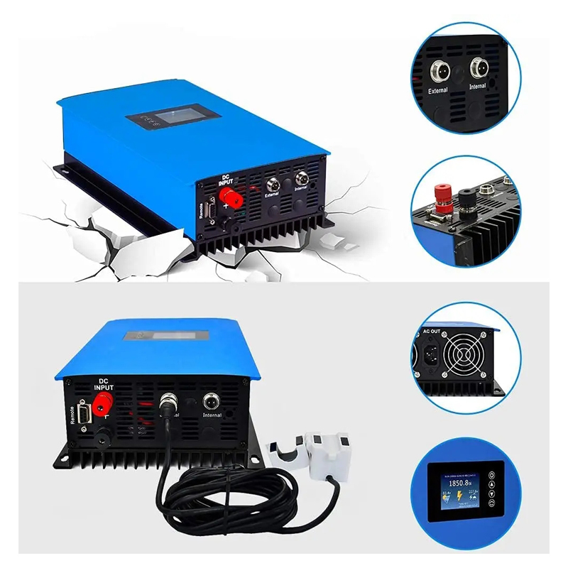 Grid Tie Inverter Limiter 2000W - 1000W 2000W Rüzgar Enerjisi Şebeke Bağlantı