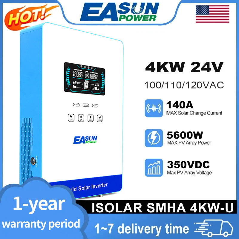Grid Tie Inverter Limiter 2000W - EASUN POWER 4000W 110V Şebekeden Bağımsız