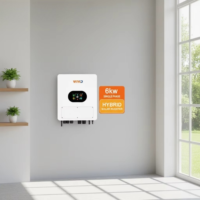 Off Grid Solar Inverter 48V 6000W - IP65 48V 6KW Hibrit Güneş İnvertörü
