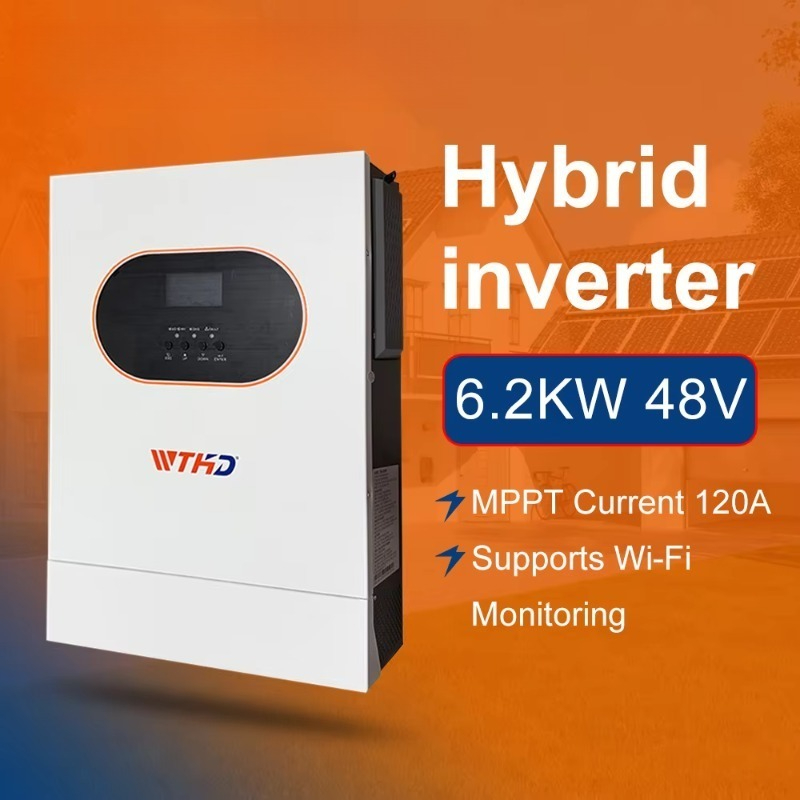 6.2KW Tek Fazlı Şebeke Dışı Hi - Off Grid Solar Inverter 48V 6000W incelemesi ve fiyatı