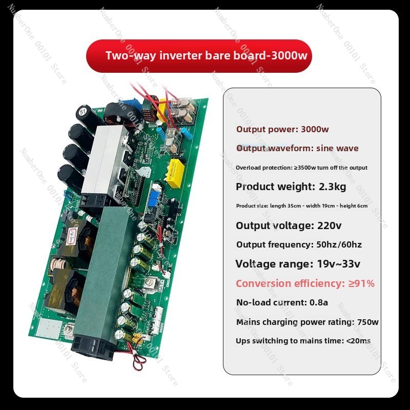 Saf sinüs dalgalı çift yönlü i - Pure Sine Wave Inverter Board 24V 48V incelemesi ve fiyatı
