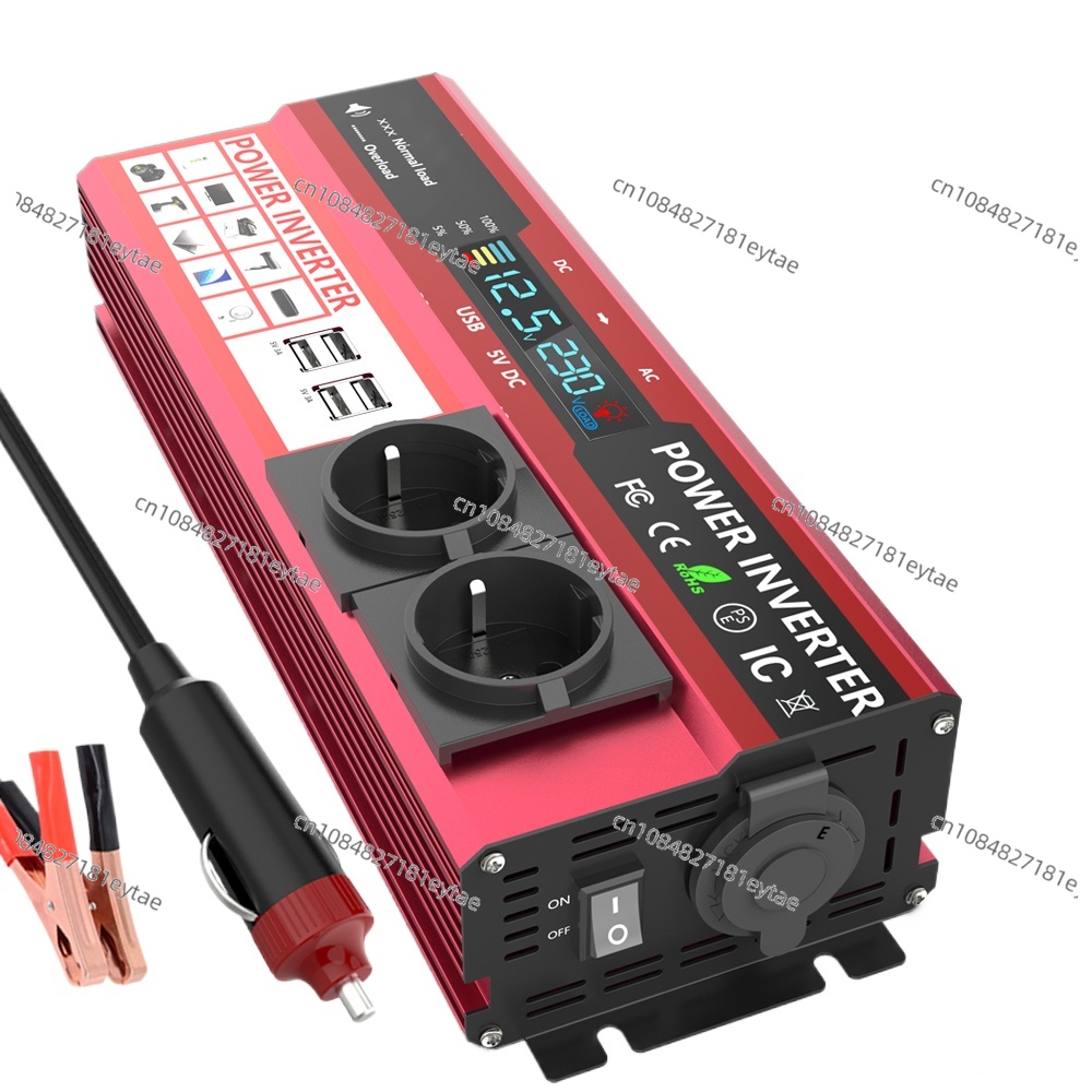 12V - 220V 4000W Tepe Güçlü İn - Power Inverter 12V 220V 4000W Continuous incelemesi ve fiyatı