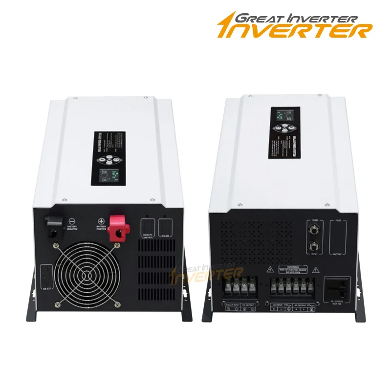 5KW Güneş Hibrit Invertör Saf  - Toroidal Transformer Inverter 5000W incelemesi ve fiyatı