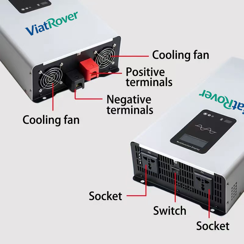 1600W 2600W 3000W Saf Sinüs Da - Inverter Pure Sine Wave 60Hz 120V 3000W incelemesi ve fiyatı