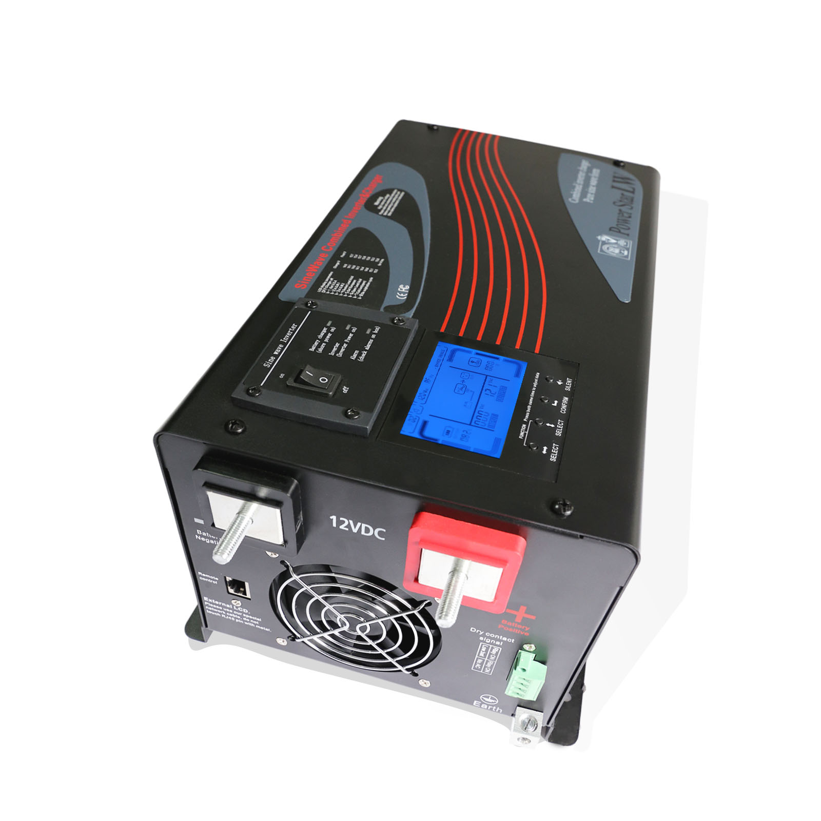 Güç Kaynağı Düşük Frekanslı Hi - Off Grid Solar Inverter 48V 6000W incelemesi ve fiyatı