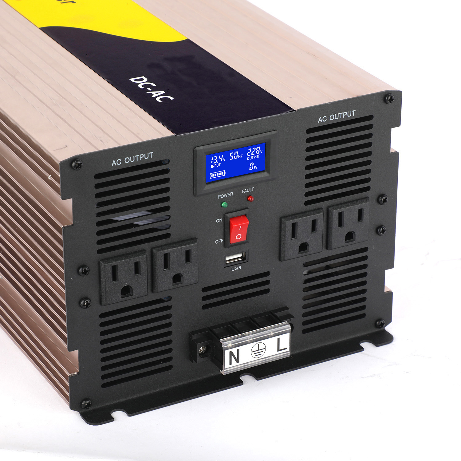 6KW İnverter: 12V, 24V, 48V'de - Off Grid Solar Inverter 48V 6000W incelemesi ve fiyatı