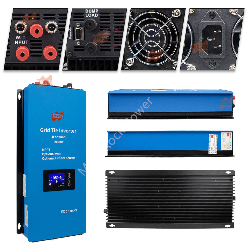 Sınırlayıcı ile 2000W 48V AC M - Grid Tie Inverter Limiter 2000W incelemesi ve fiyatı