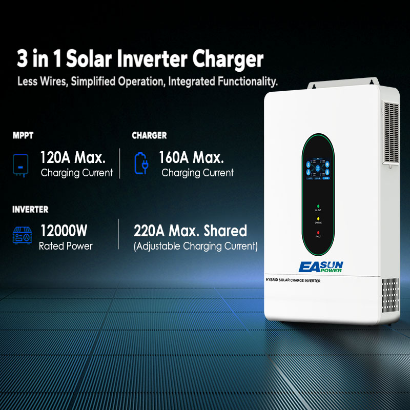 EASUN POWER US 12KW 12000W Böl - Grid Tie Inverter Limiter 2000W incelemesi ve fiyatı