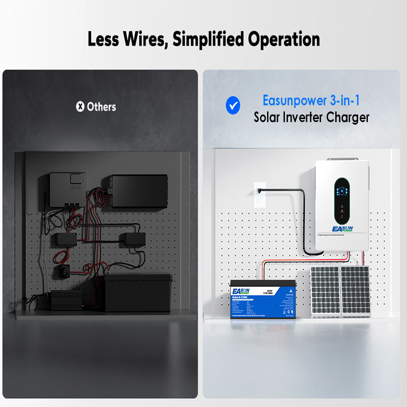EASUN POWER US 12KW 12000W Böl - Grid Tie Inverter Limiter 2000W incelemesi ve fiyatı