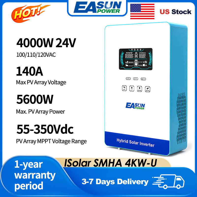 EASUN POWER 4KW 110V Şebekeden - Grid Tie Inverter Limiter 2000W incelemesi ve fiyatı