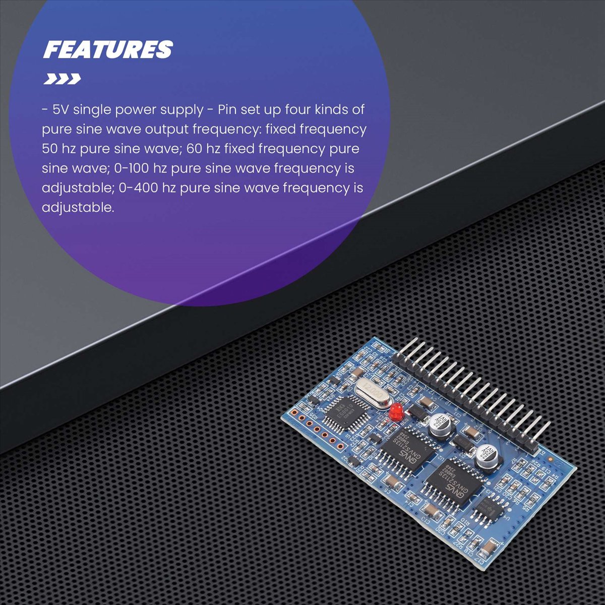 L77A DC-DC DC-AC Saf Sinüs Dal - Egs002 Pure Sine Wave Inverter Driver Board incelemesi ve fiyatı