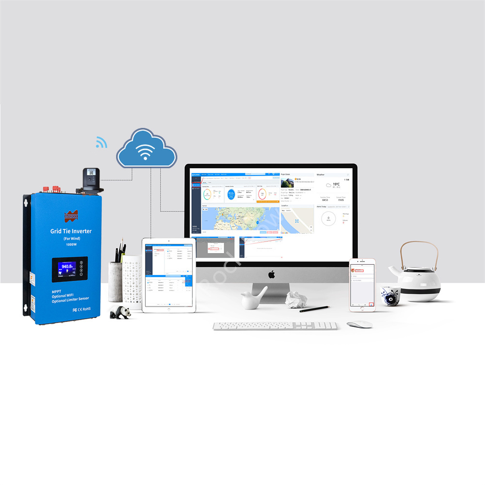 1000W 2000W rüzgar MPPT güç şe - Grid Tie Inverter Limiter 2000W incelemesi ve fiyatı